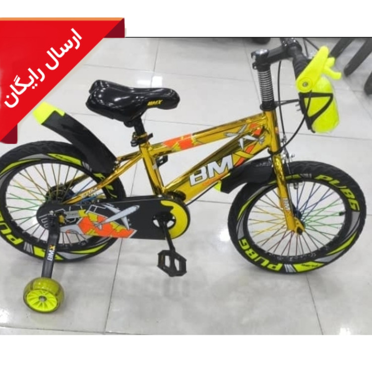 دوچرخه BMX وارداتی_ بدنه استیل. لاستیک پهن_ رنگ لیزری + ارسال رایگان