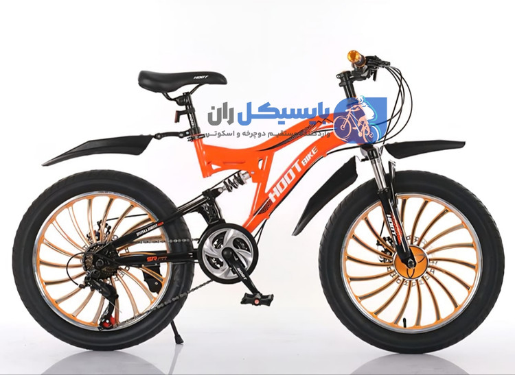 ارسال رایگان+دوچرخه اسپرت دو کمکه سایز 20